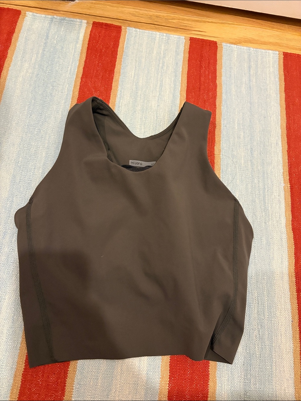 Janji Long Bra in Olive